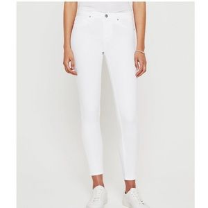 AG Legging Ankle Super Skinny White Jeans